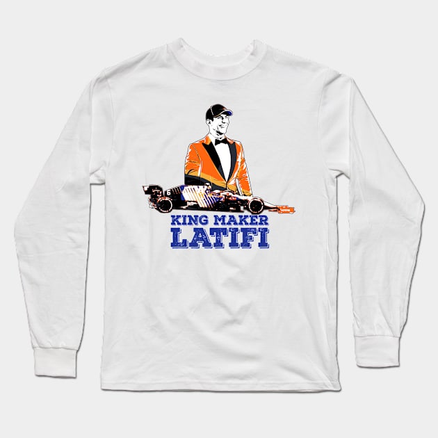 King Maker Latifi Long Sleeve T-Shirt by Worldengine